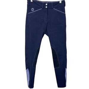 Women's Navy Straight Leg Pants